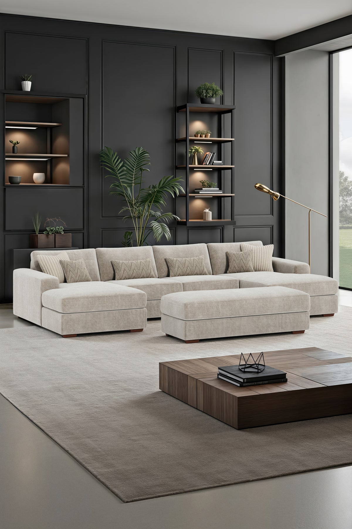 Henley Large U-Shape Modular Sofa
