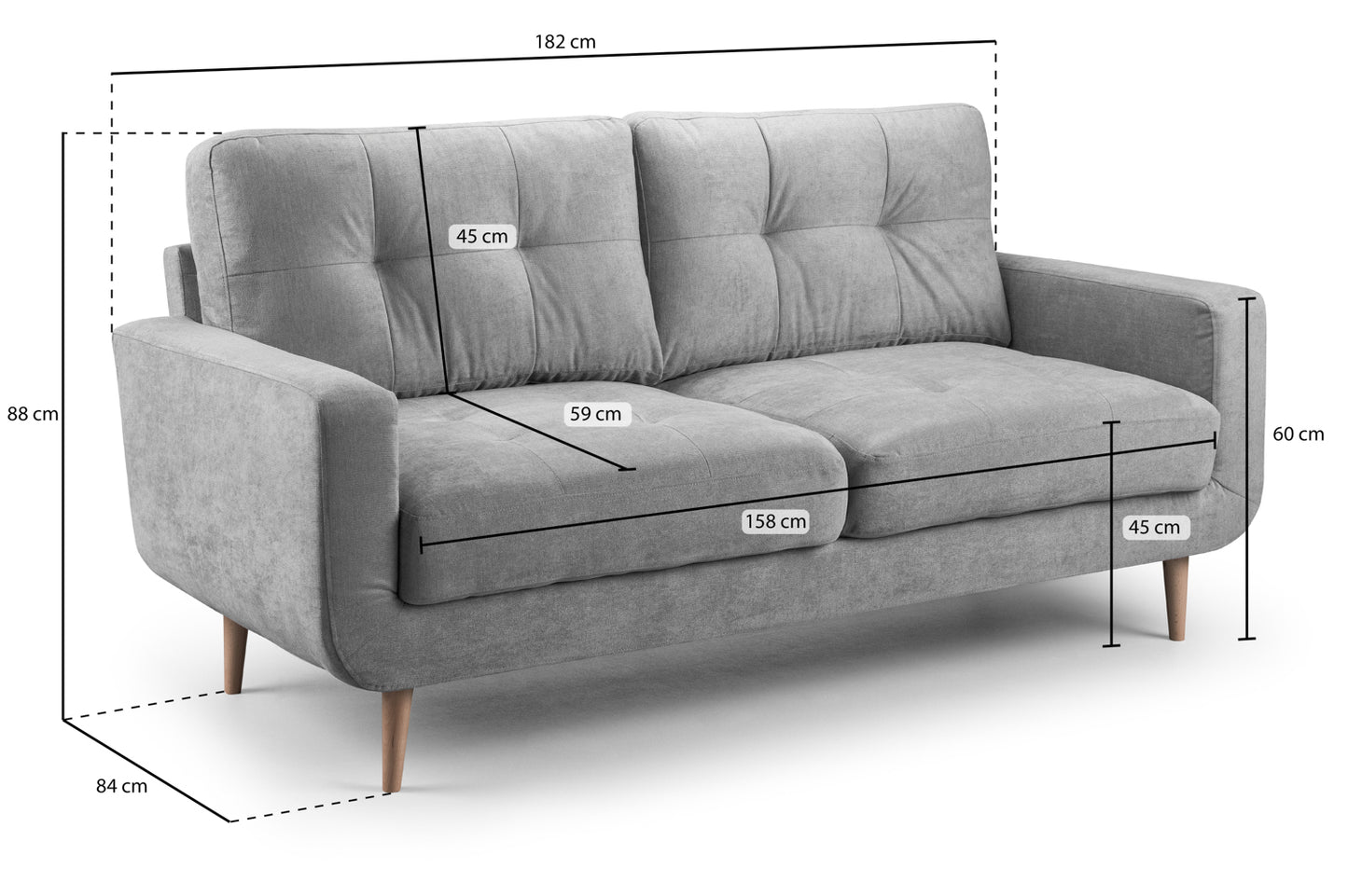 Aurora 3-Seater Sofa