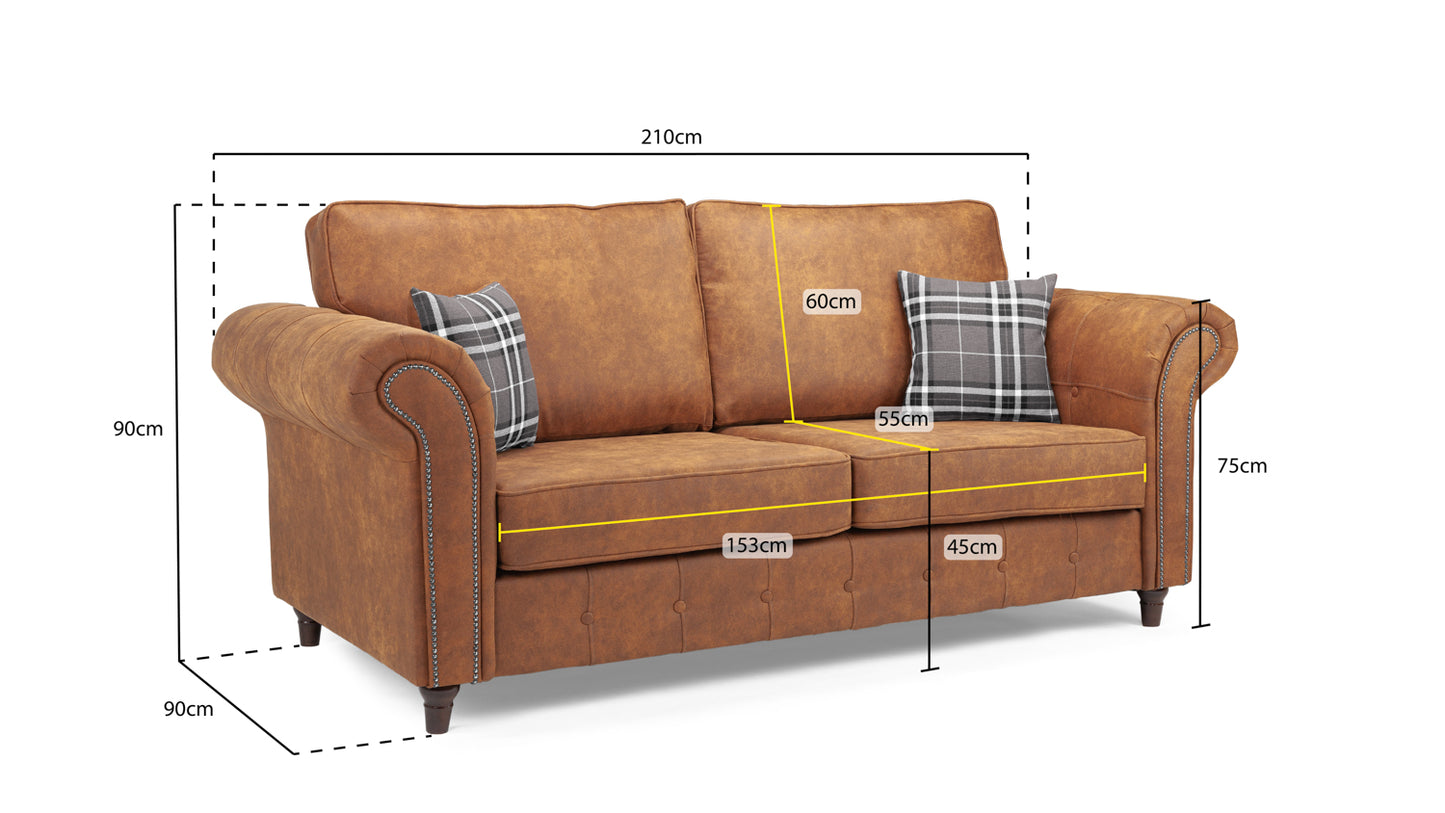 Oakland 3-Seater Sofa