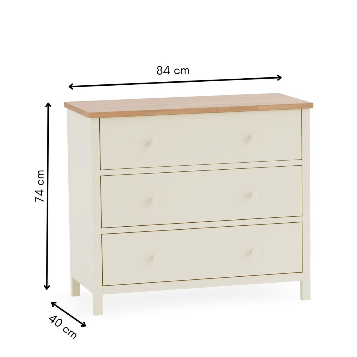Coxmoor 3 Drawer Chest