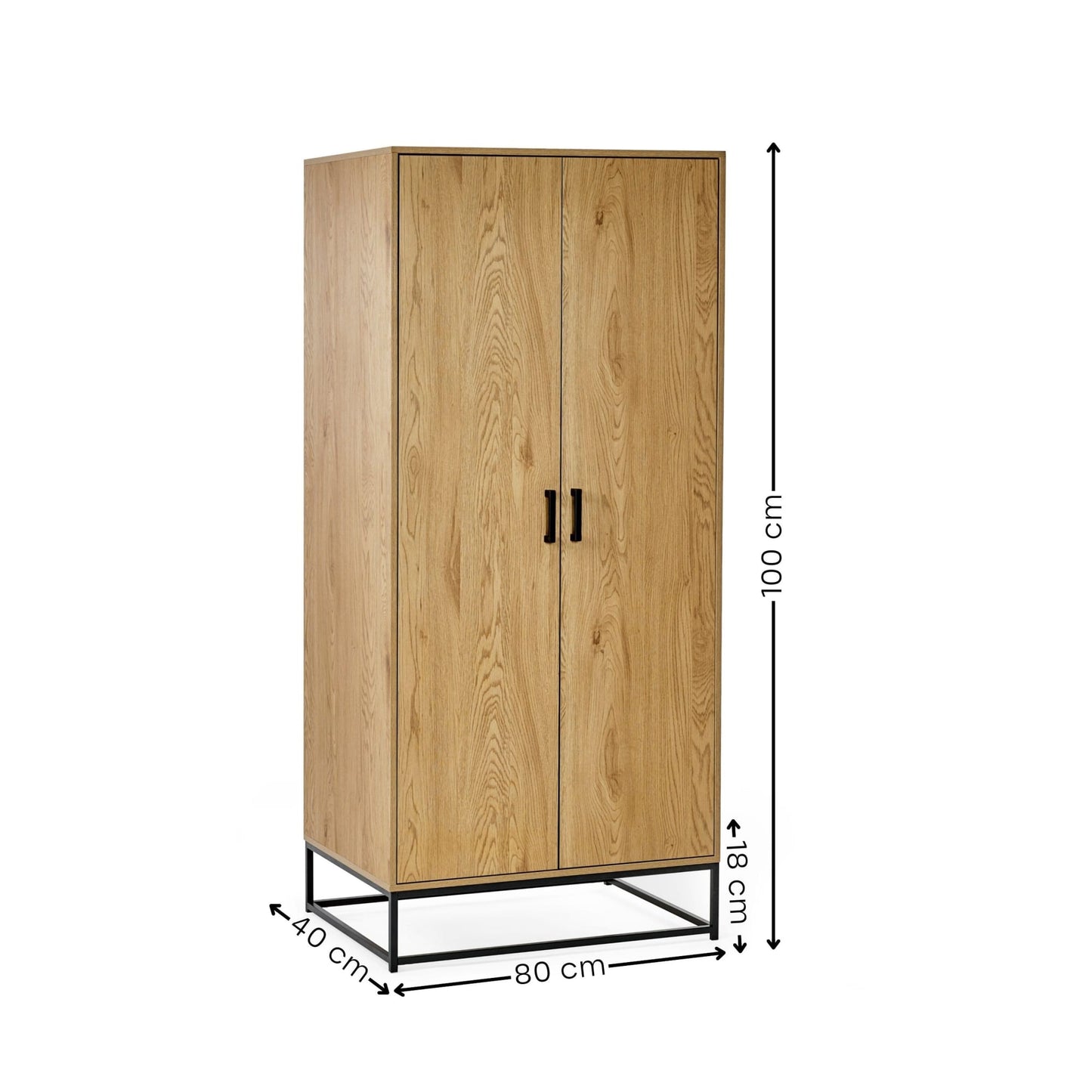 Harlow 2 Door Wardrobe