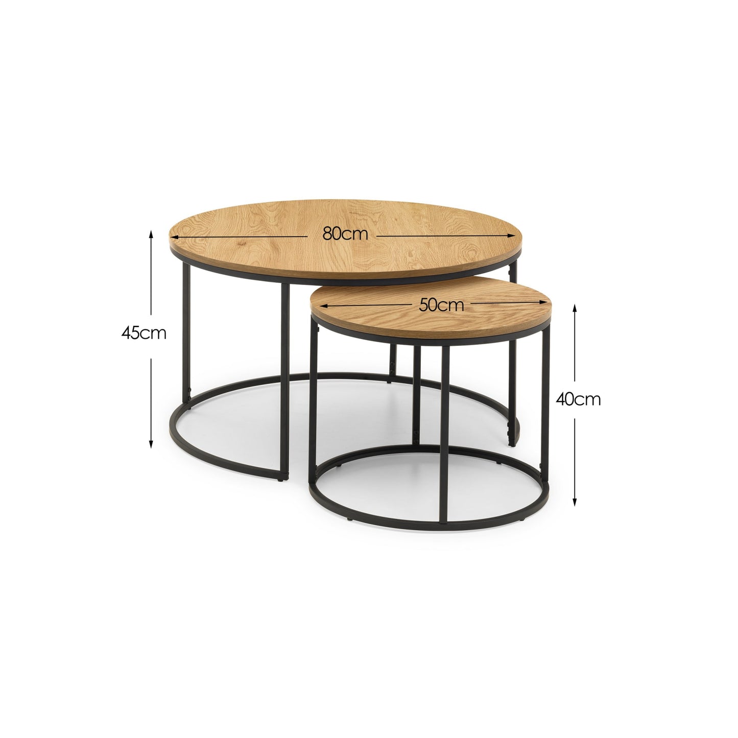 Bellini Round Nesting Coffee Table