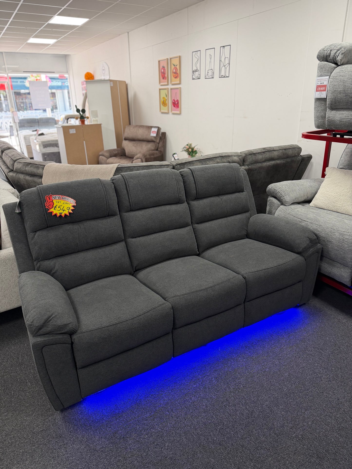 Lexi 3 seater Power Recliner Sofa