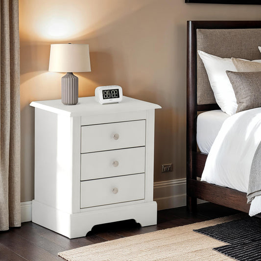 Stratford 3 Drawer Bedside