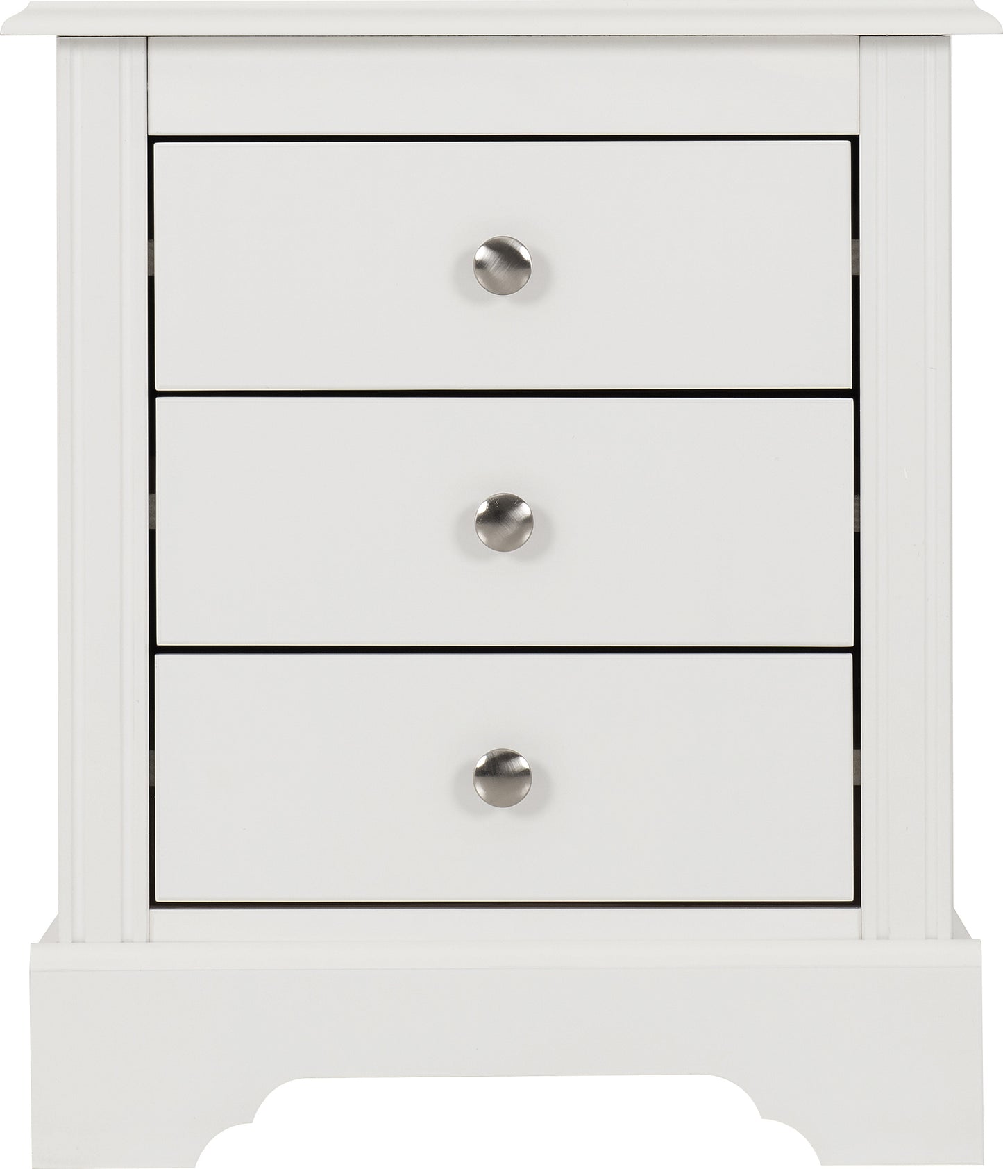 Stratford 3 Drawer Bedside