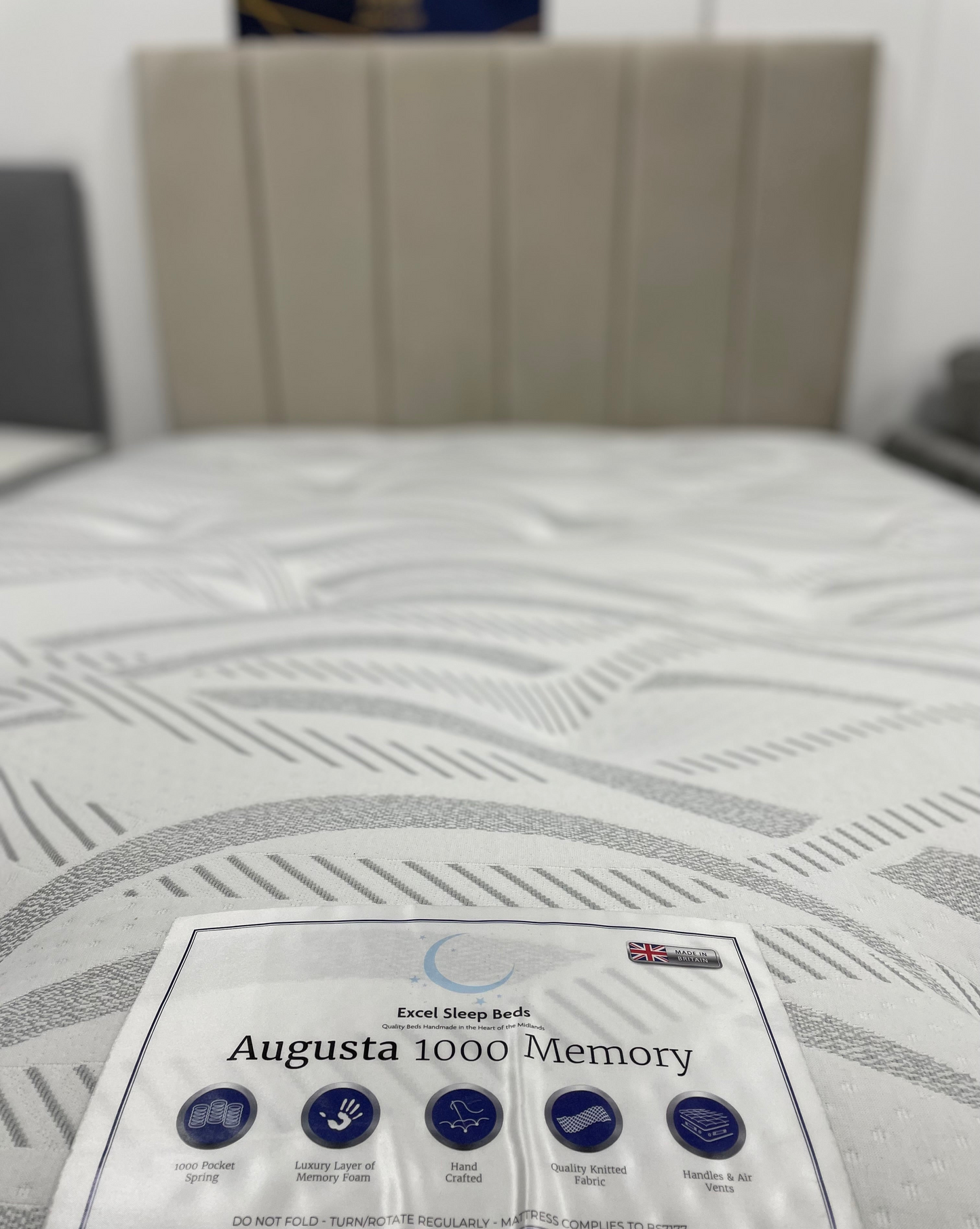 Augusta 1000 Pocket Sprung Memory Mattress