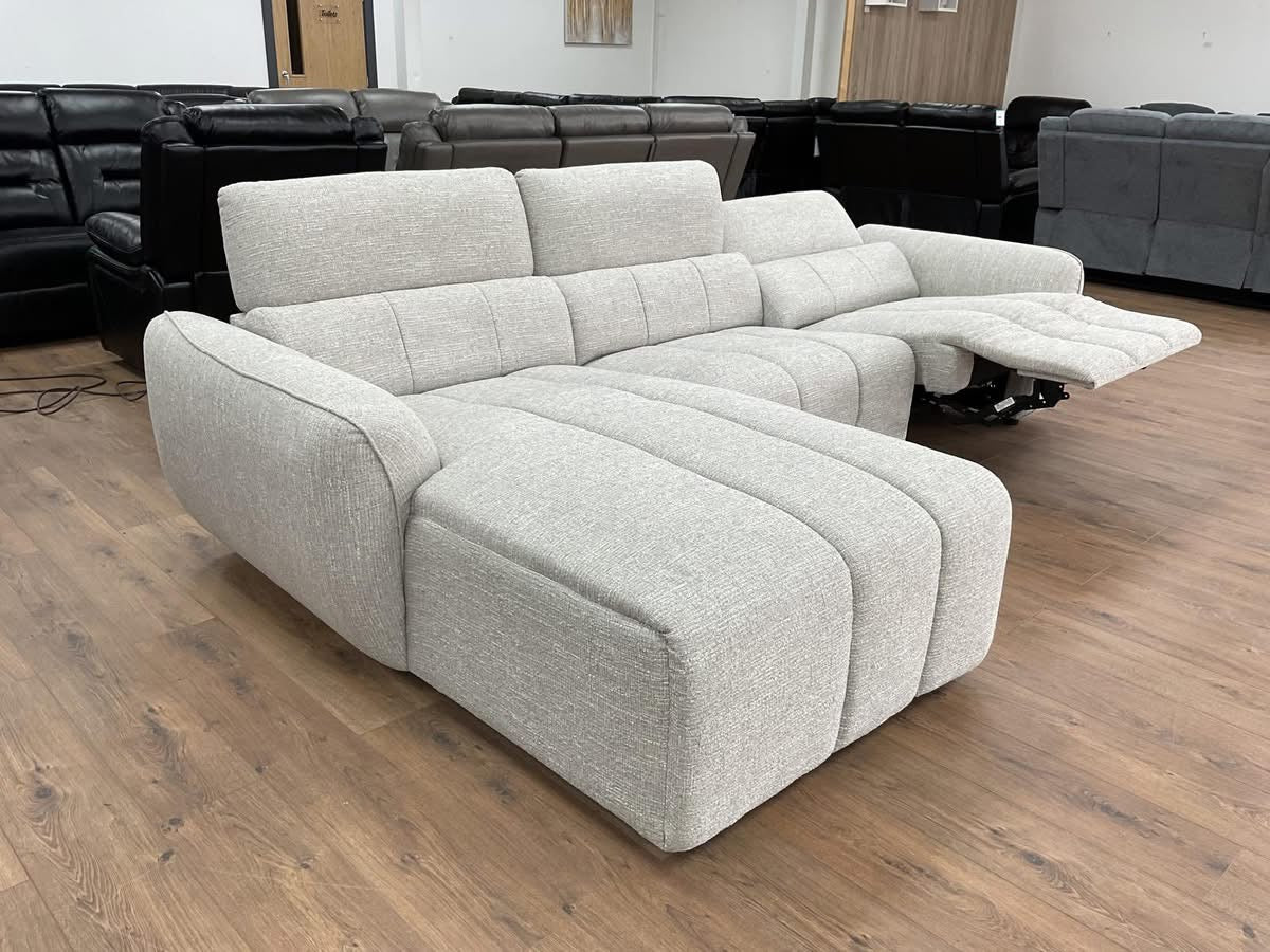 Turin Power Recliner Corner Sofa