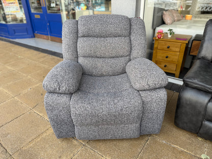Grey Recliner Armchair #U1306