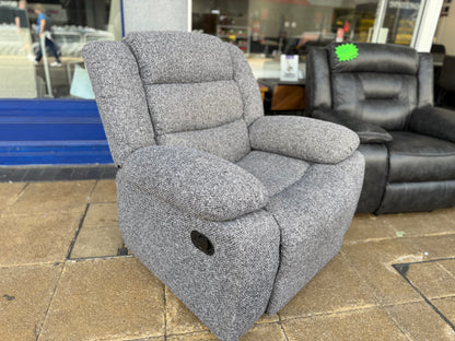 Grey Recliner Armchair #U1306