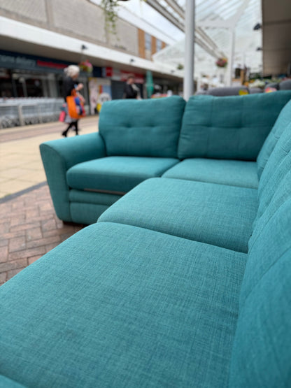 DFS Grey Corner Sofa #U1335