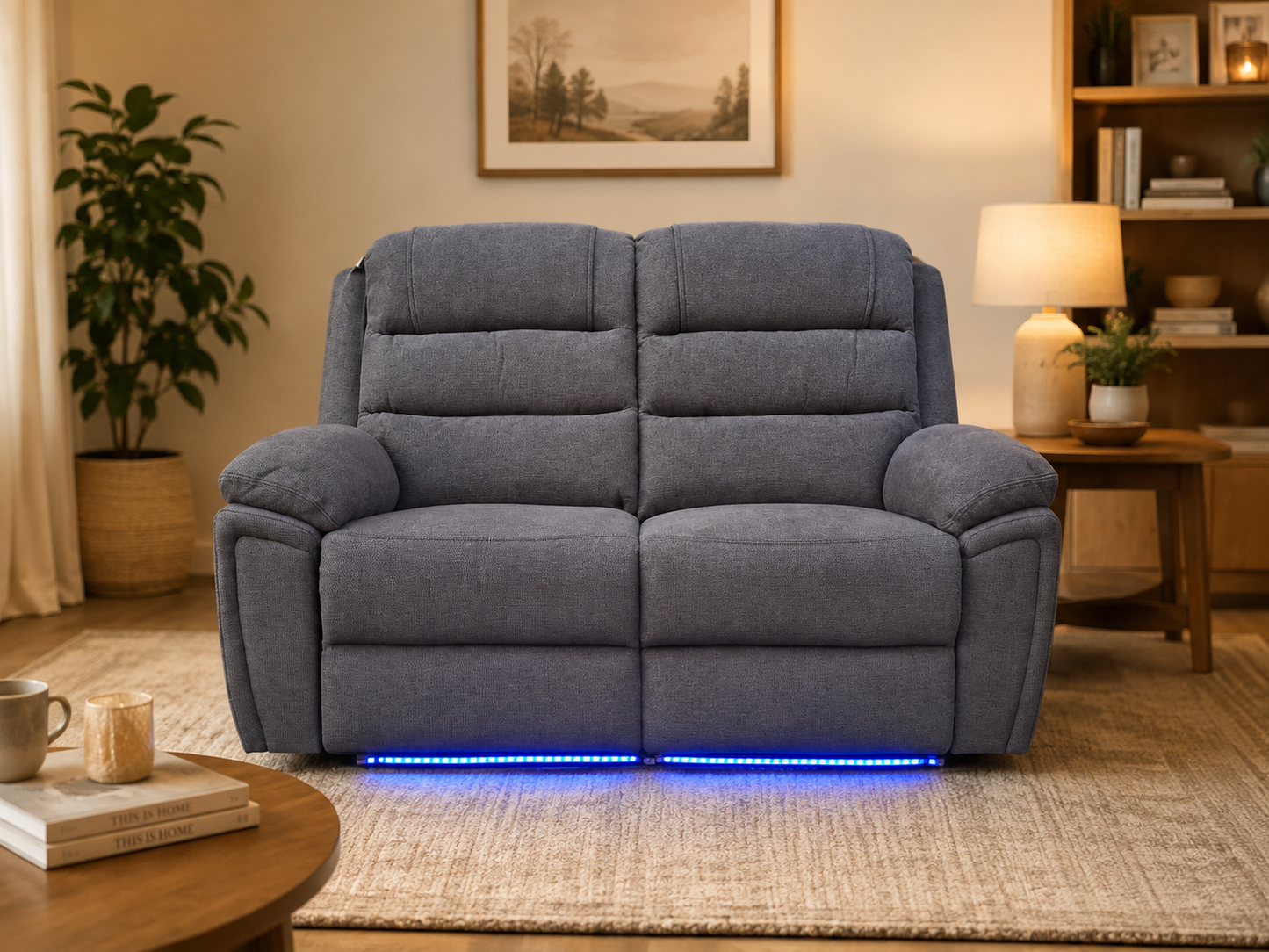 Lexi 2 Seater Power Recliner Sofa