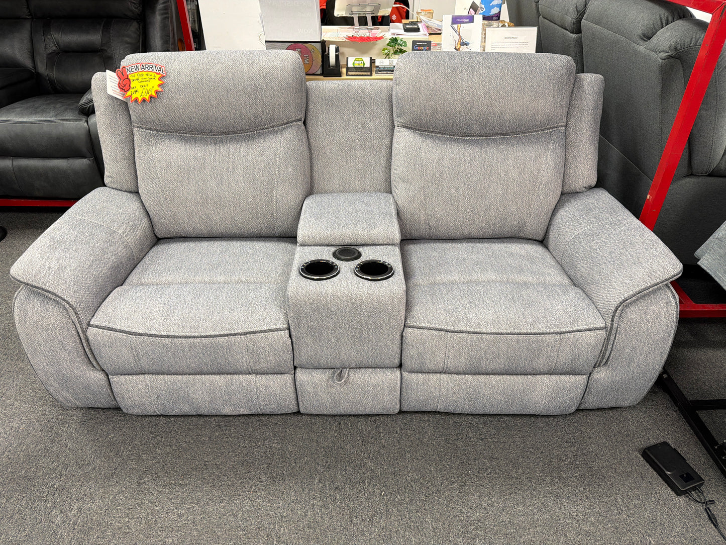 Echo Tech 2-Seater Electric Reclining Cinema Sofa
