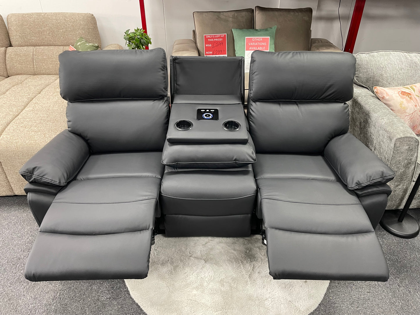Valencia Recliner 3 Seater Sofa
