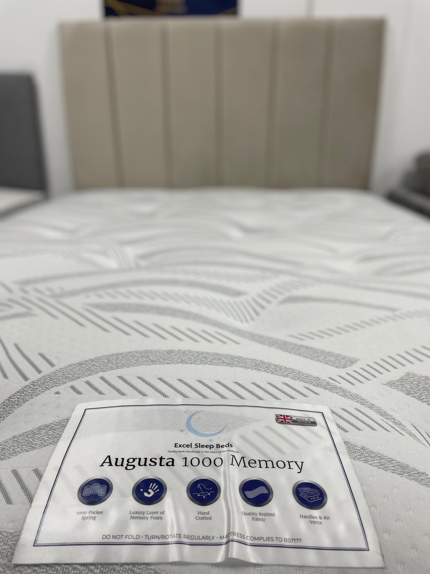 Augusta 1000 Pocket Sprung Memory Mattress