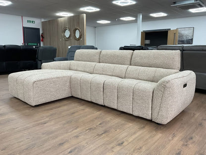 Turin Power Recliner Corner Sofa