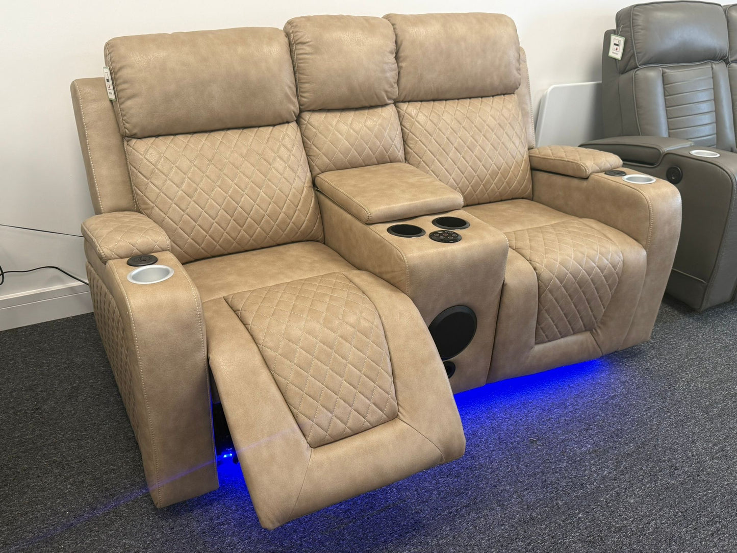 Flora Power Recliner Cinema 2 Seater Sofa