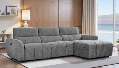 Turin Power Recliner Corner Sofa