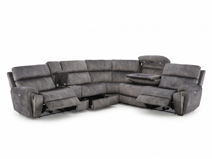 Vegas Modular Power Recliner Corner Sofa