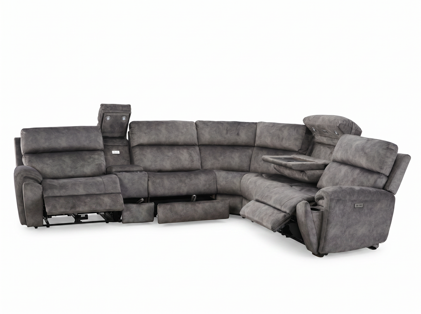 Vegas Modular Power Recliner Corner Sofa