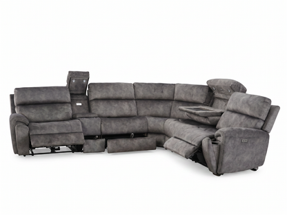 Vegas Modular Power Recliner Corner Sofa