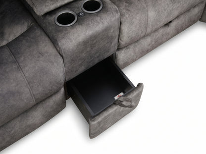 Vegas Modular Power Recliner Corner Sofa