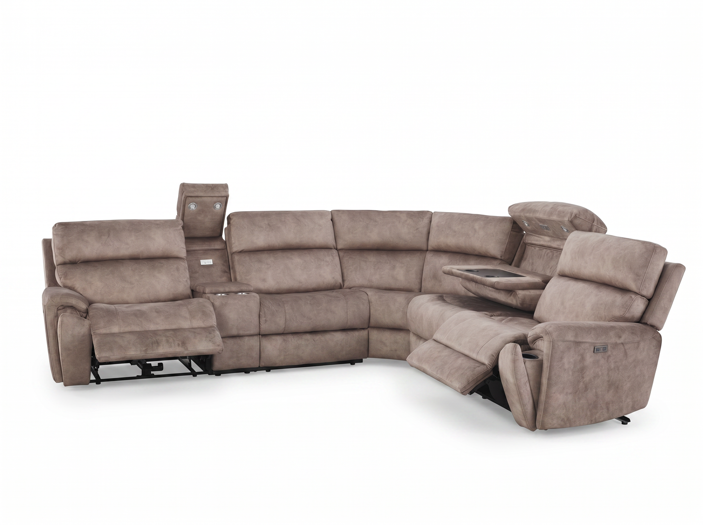 Vegas Modular Power Recliner Corner Sofa