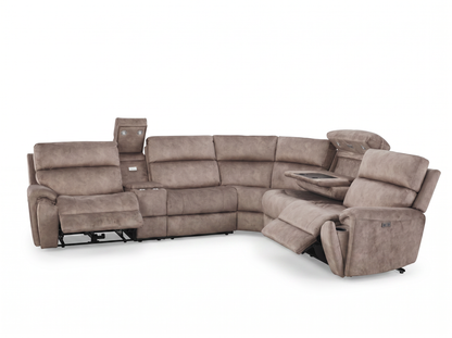 Vegas Modular Power Recliner Corner Sofa