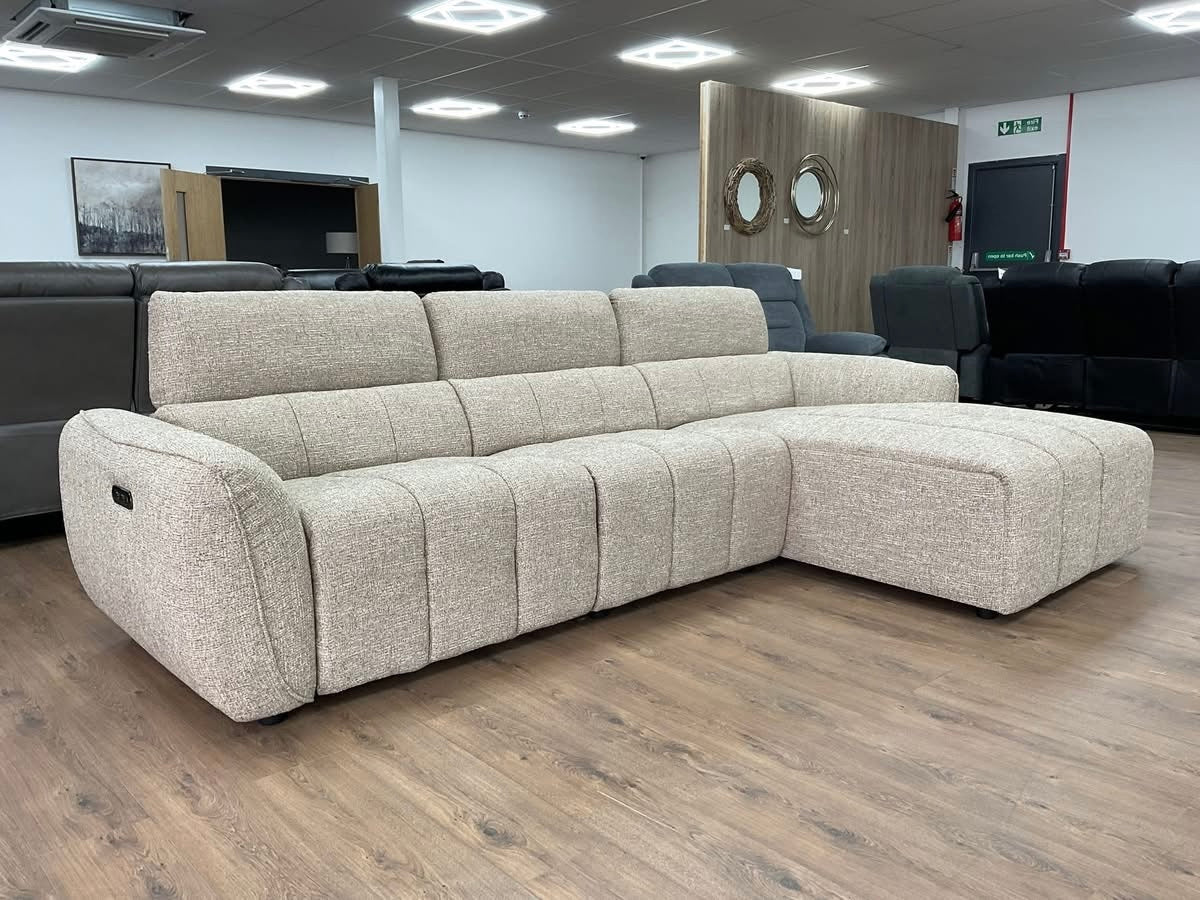 Turin Power Recliner Corner Sofa