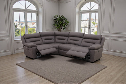 Lucca Universal Power Recliner Corner Sofa