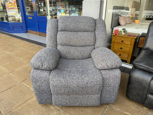 Grey Recliner Armchair #U1306