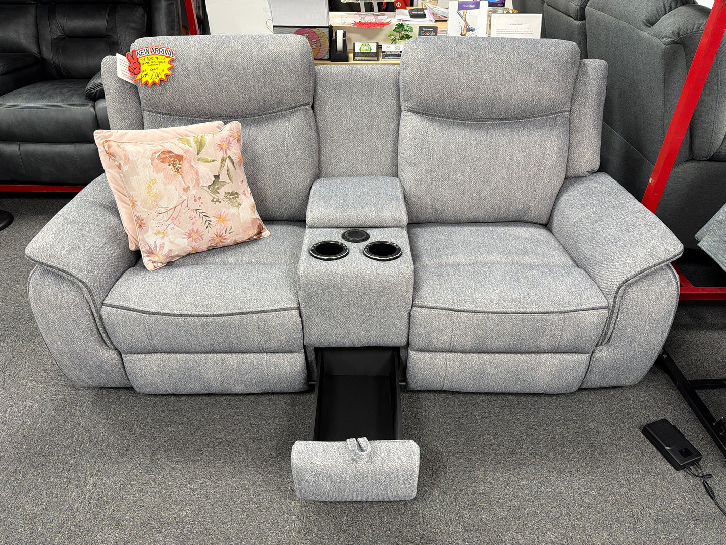 Echo Tech 2-Seater Electric Reclining Cinema Sofa