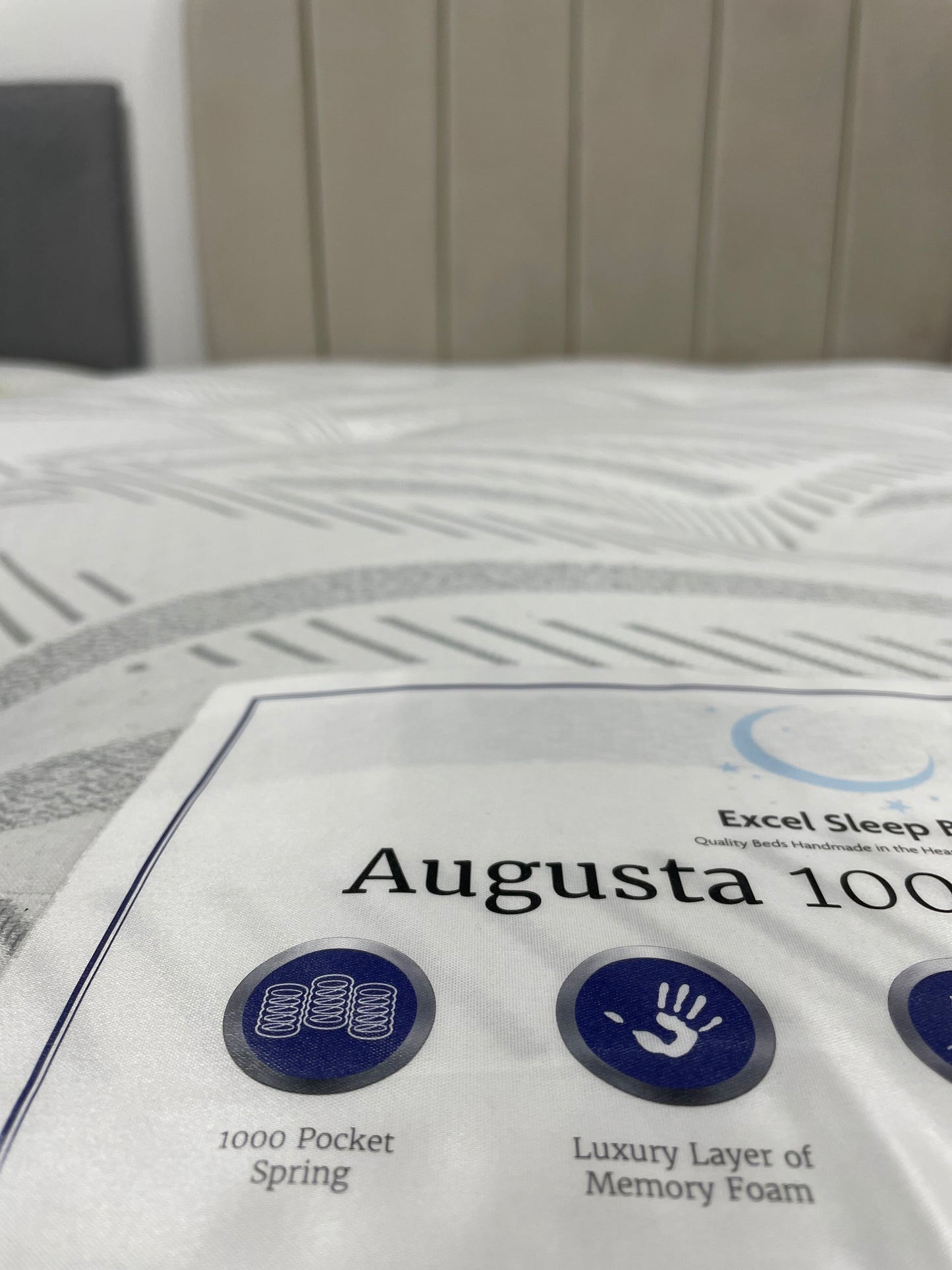 Augusta 1000 Pocket Sprung Memory Mattress