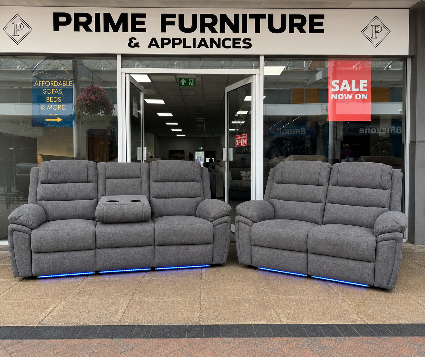 Lexi 3 seater Power Recliner Sofa