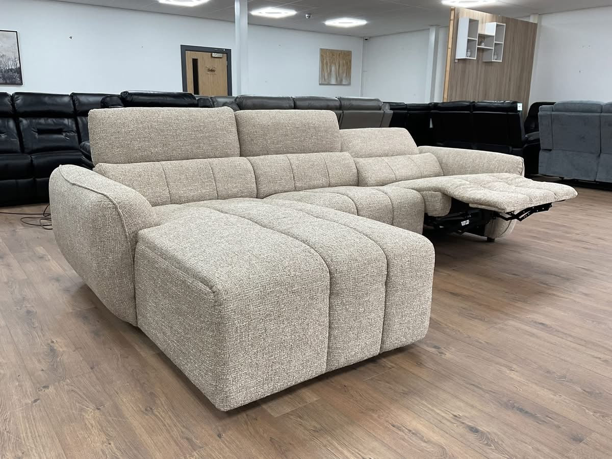 Turin Power Recliner Corner Sofa