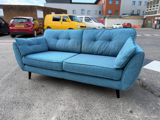 DFS French Connection Zinc 3 Seater Sofa #U1358
