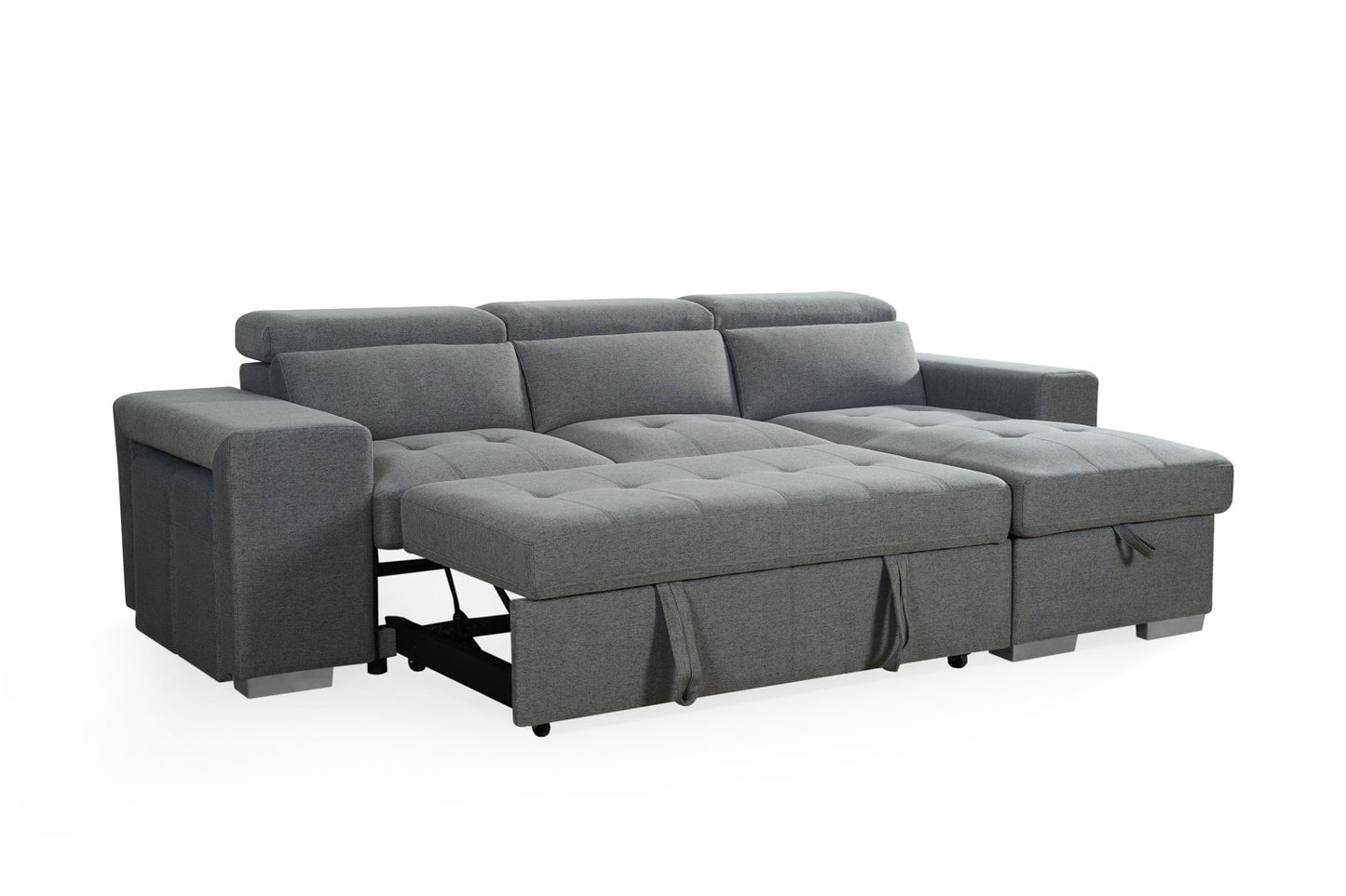Arizona Grey Universal Corner Sofabed
