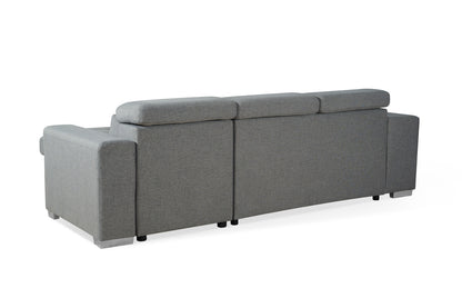 Arizona Grey Universal Corner Sofabed