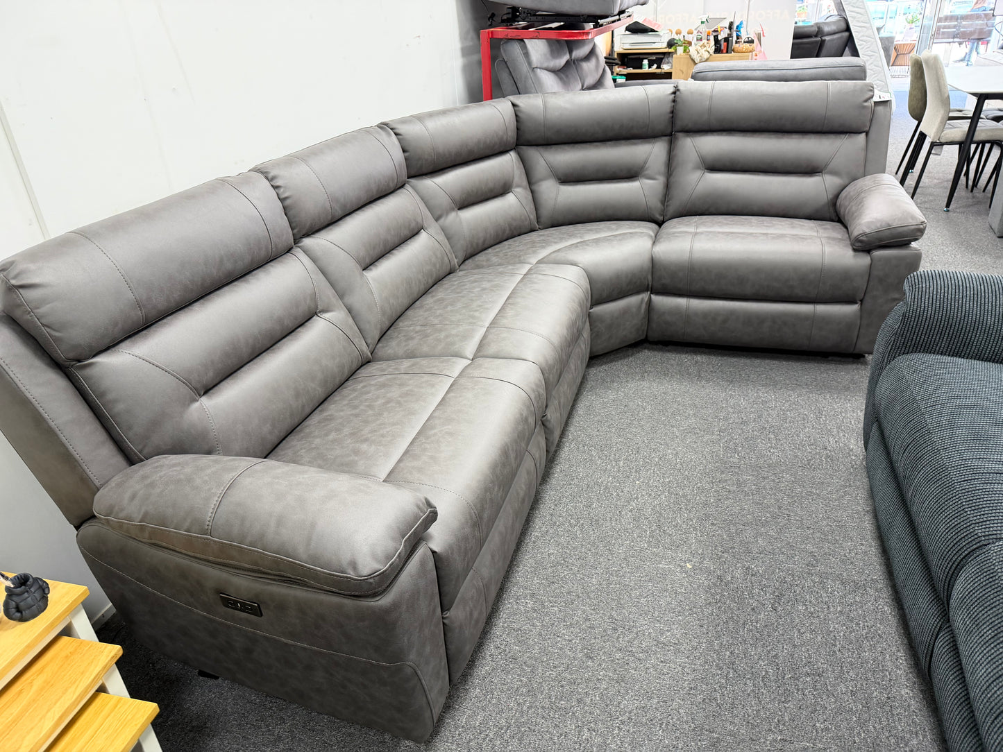 Lucca Universal Power Recliner Corner Sofa