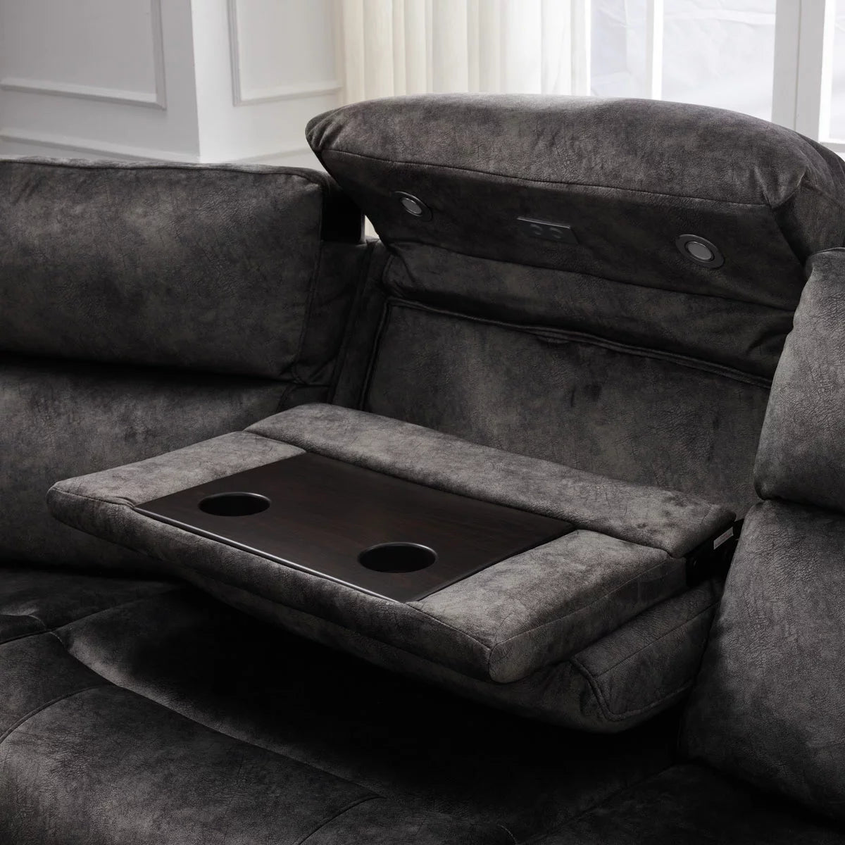 Vegas Modular Power Recliner Corner Sofa