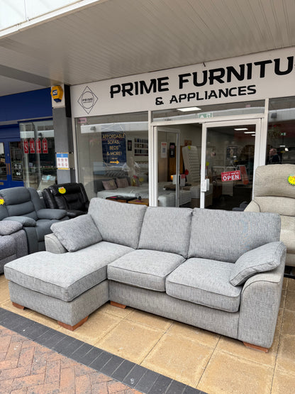 Next Stamford Grey Corner Sofa #U1312