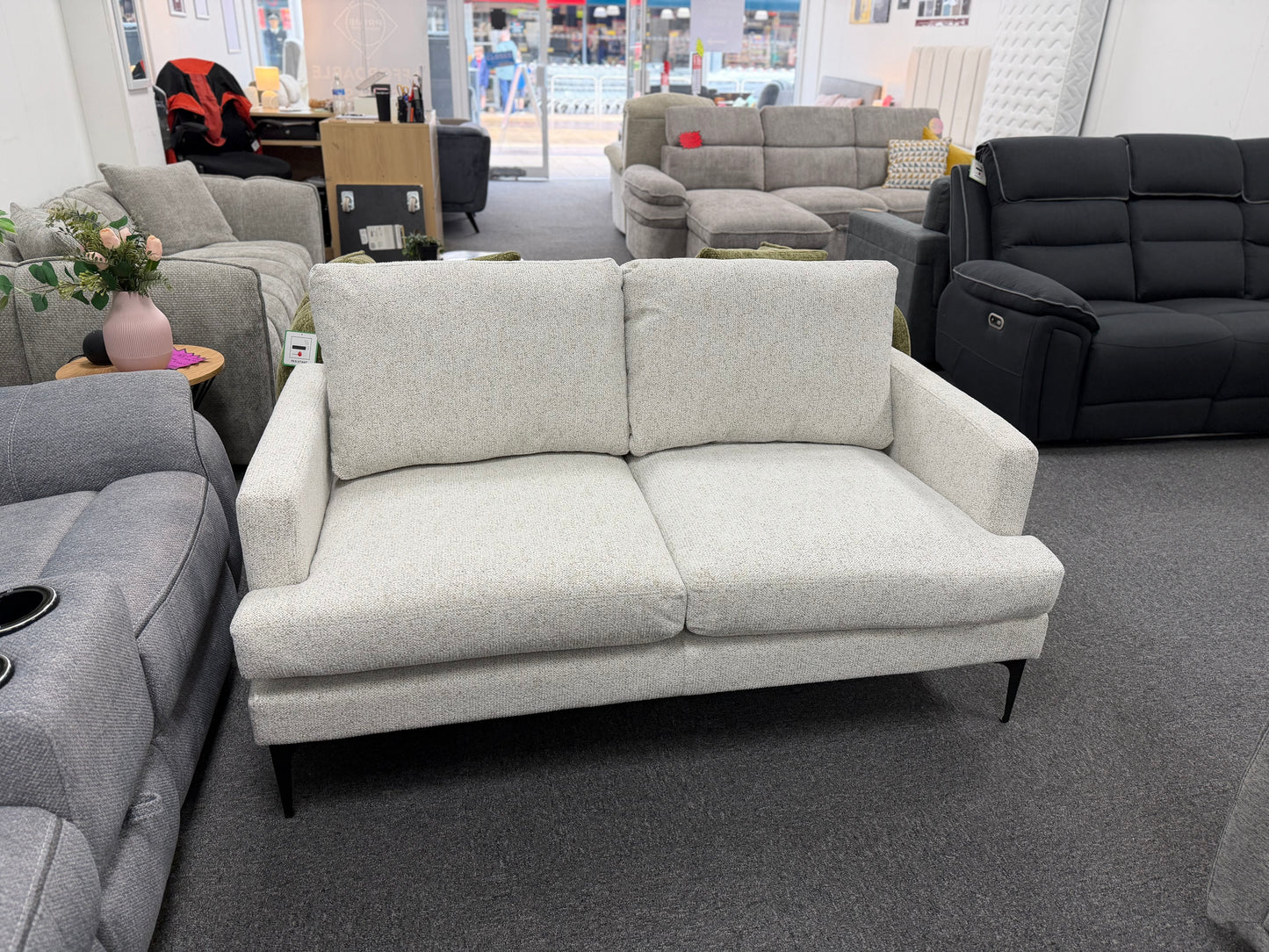 Julian Bowen Carrera 2 Seater Sofa - Ex Display