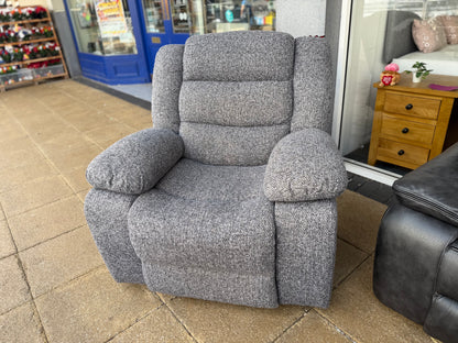 Grey Recliner Armchair #U1306