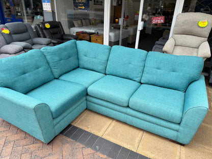 DFS Grey Corner Sofa #U1335