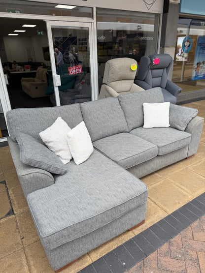 Next Stamford Grey Corner Sofa #U1312