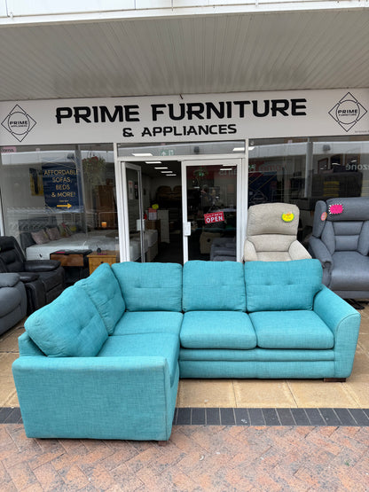 DFS Grey Corner Sofa #U1335
