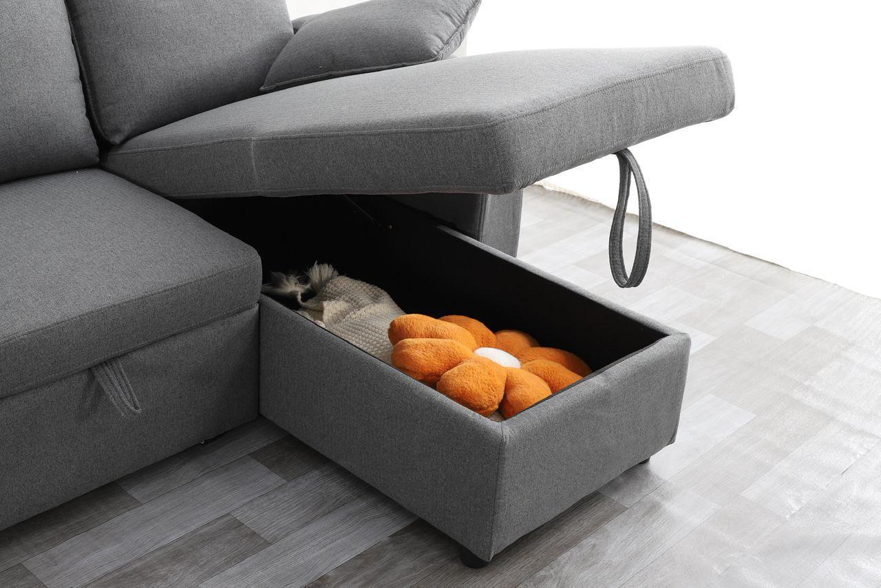 Frankie 2.0 Corner Sofa Bed with Storage