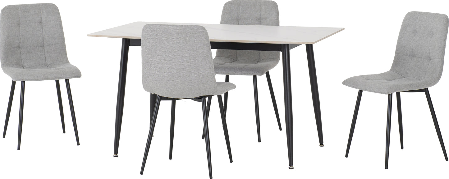 Fenton Dining Set (4 Chairs)