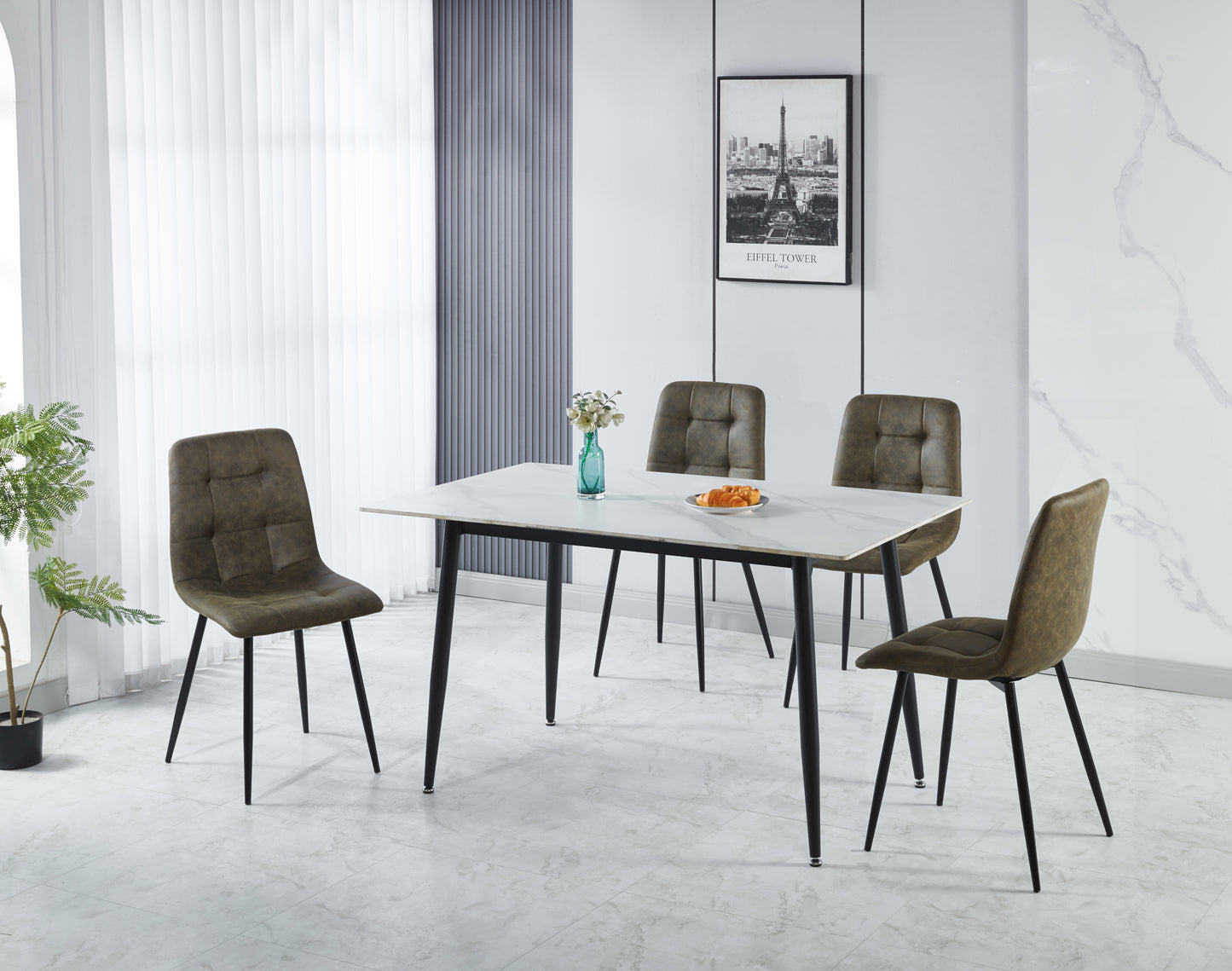 Fenton Dining Set (4 Chairs)