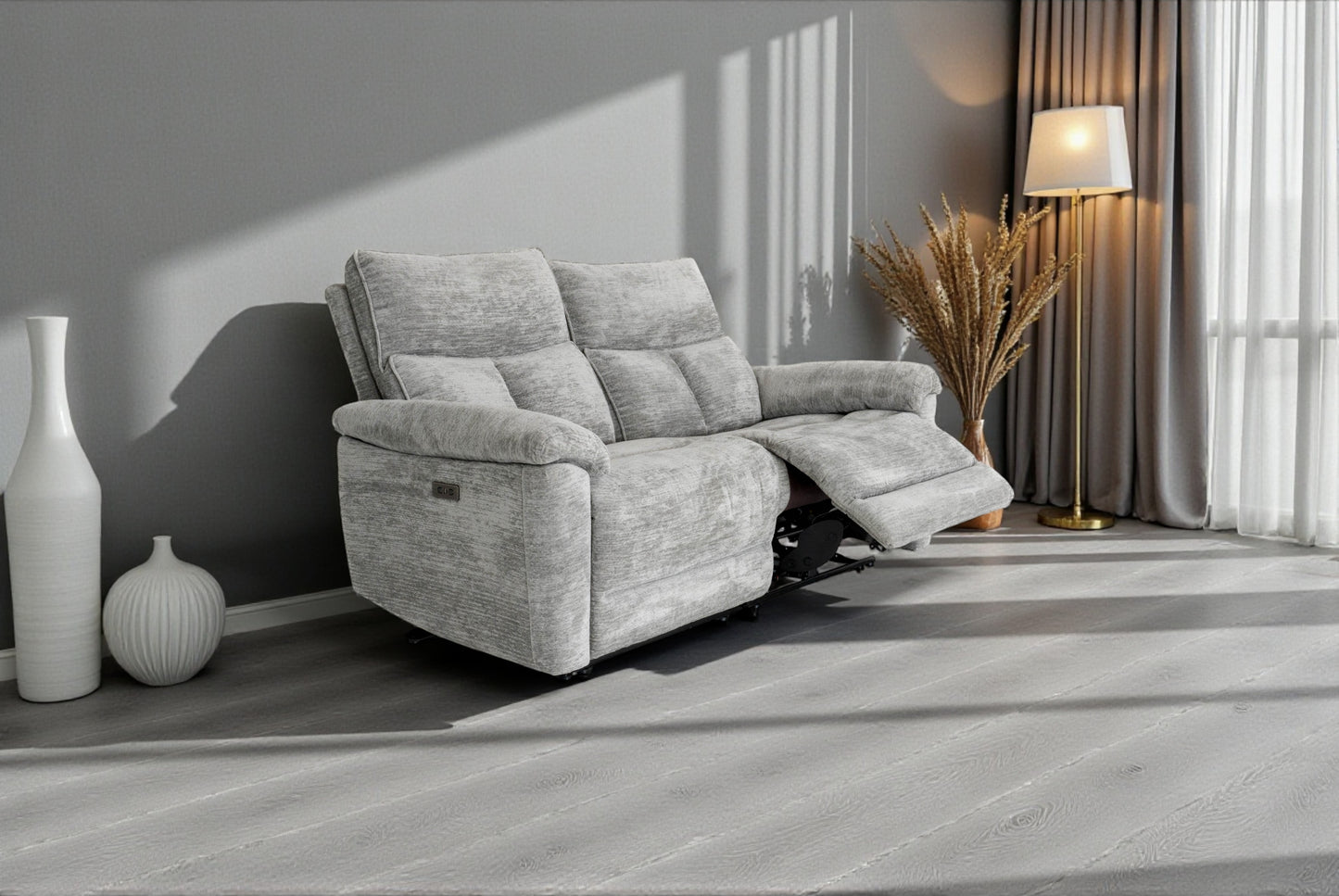 Klint 3-Seater Power Recliner Sofa