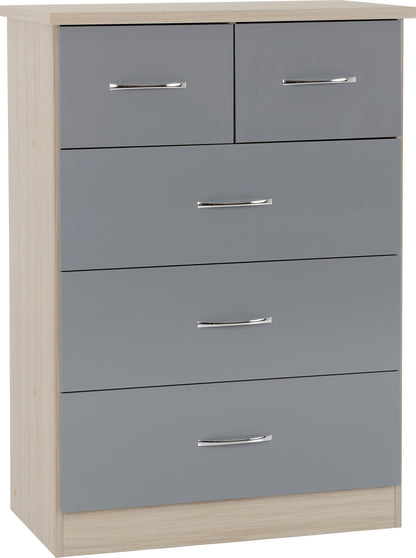 Nevada 3+2 Chest of Drawers